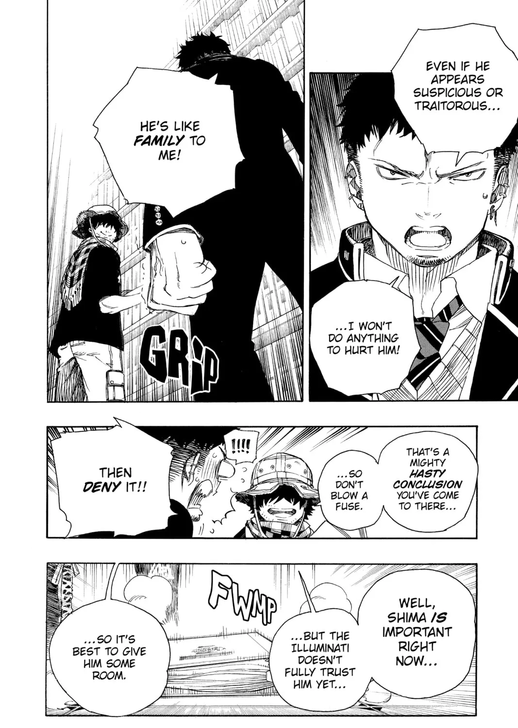 Read Blue Exorcist chapter 81 image 36 on Lezhin