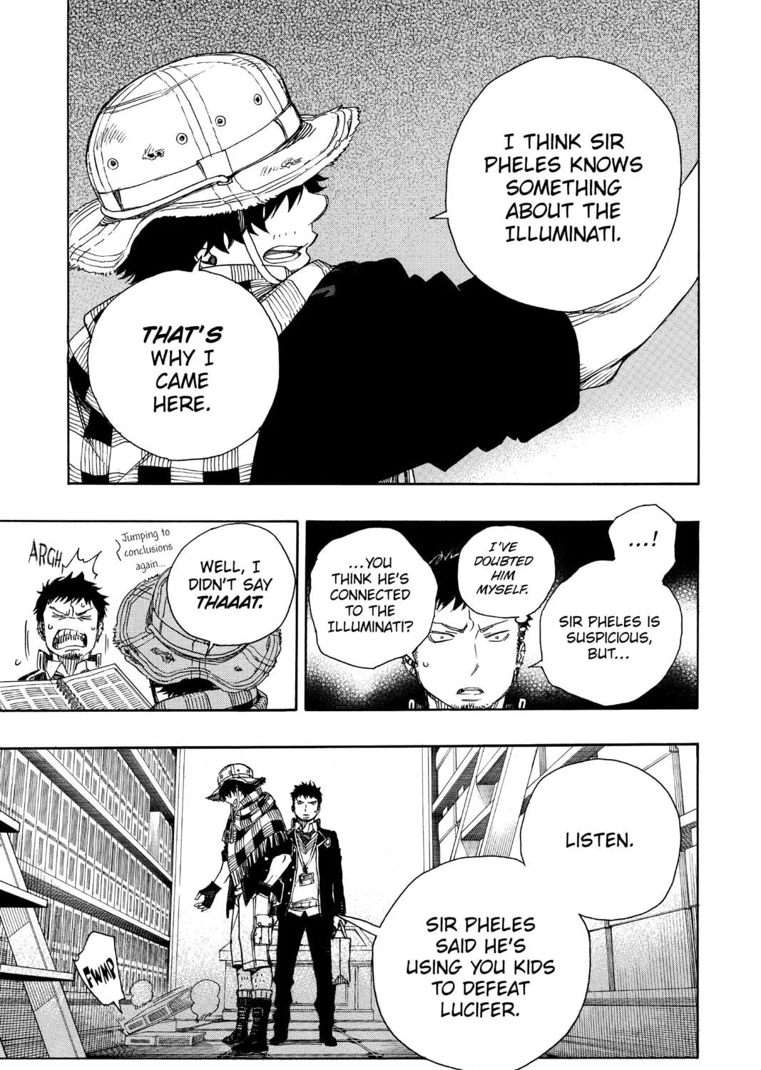 Read Blue Exorcist chapter 81 image 38 on Lezhin