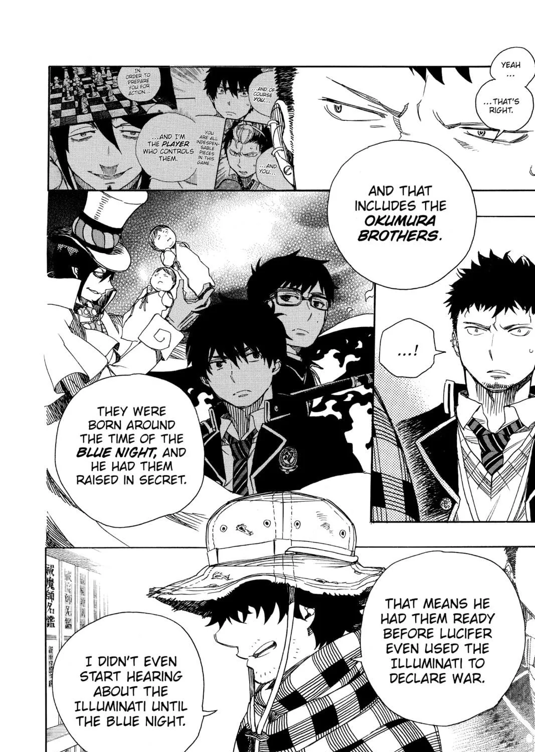Read Blue Exorcist chapter 81 image 40 on Lezhin