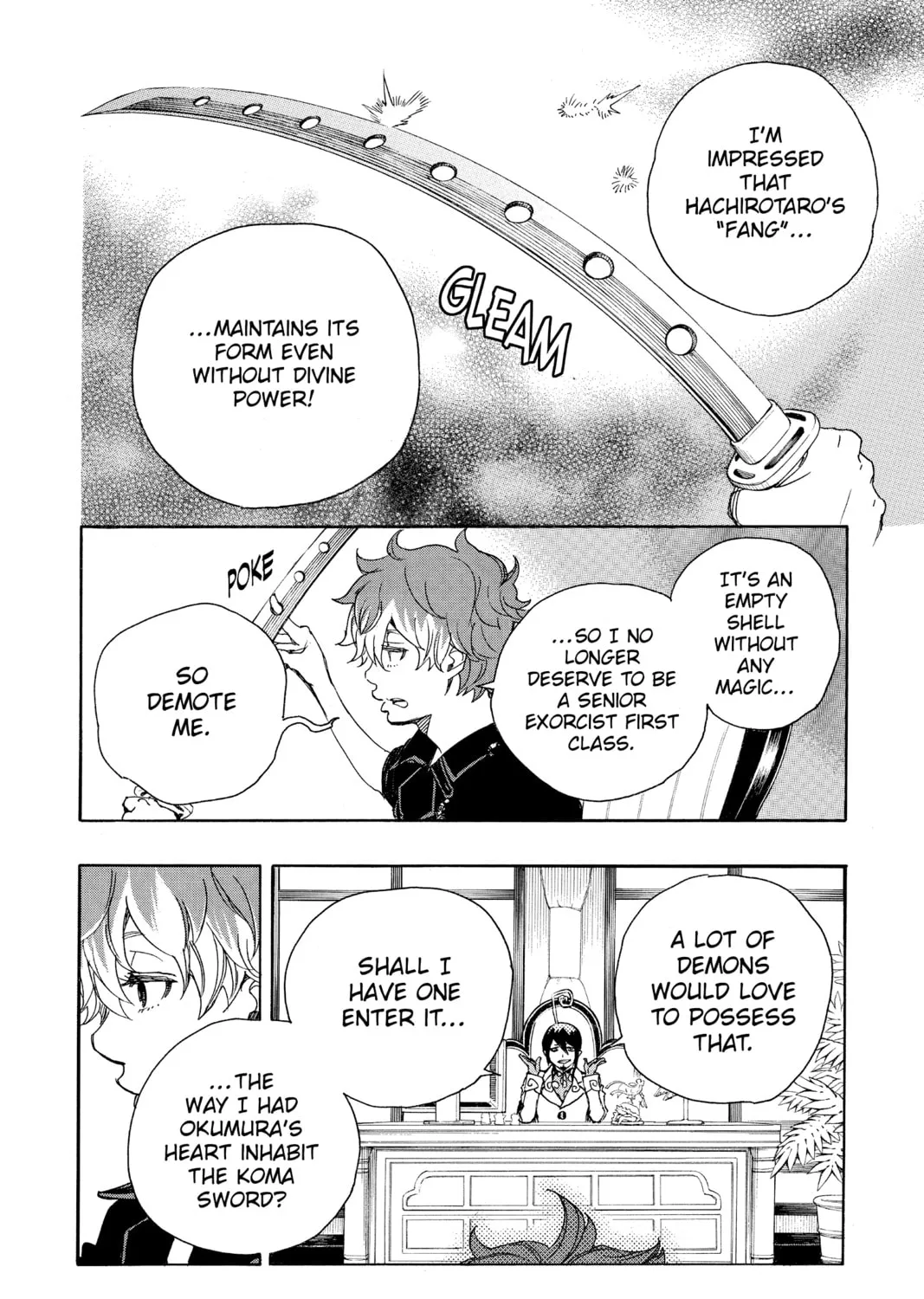 Read Blue Exorcist chapter 81 image 6 on Lezhin