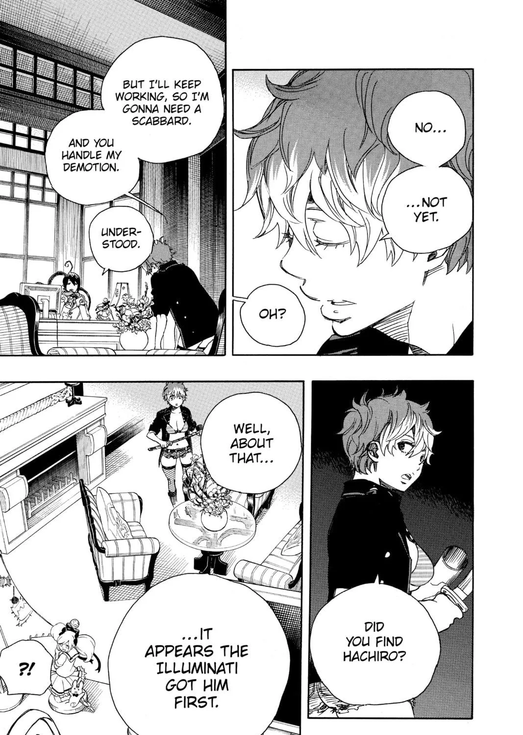 Read Blue Exorcist chapter 81 image 8 on Lezhin