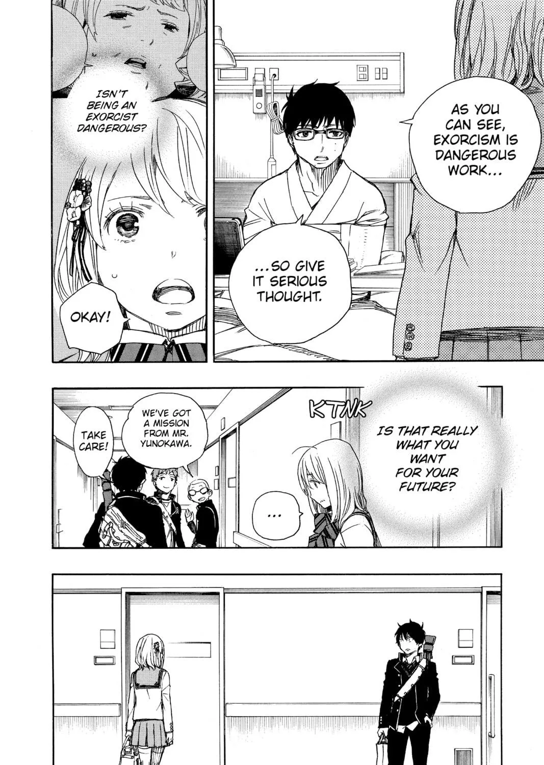 Read Blue Exorcist chapter 82 image 10 on Lezhin