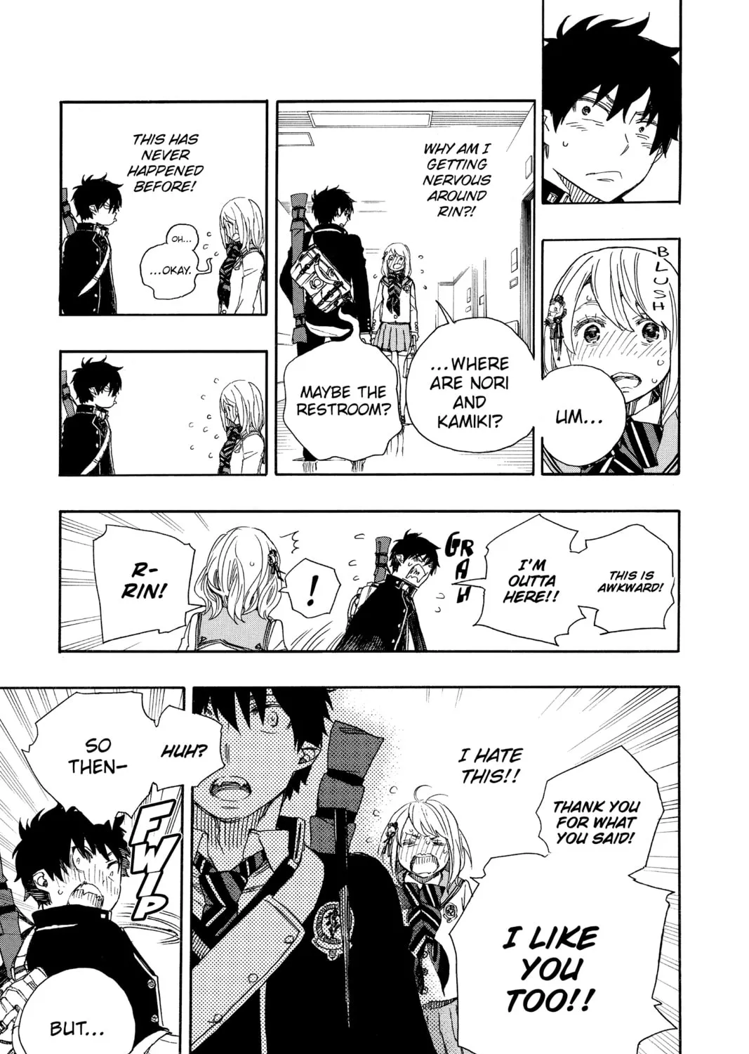Read Blue Exorcist chapter 82 image 12 on Lezhin
