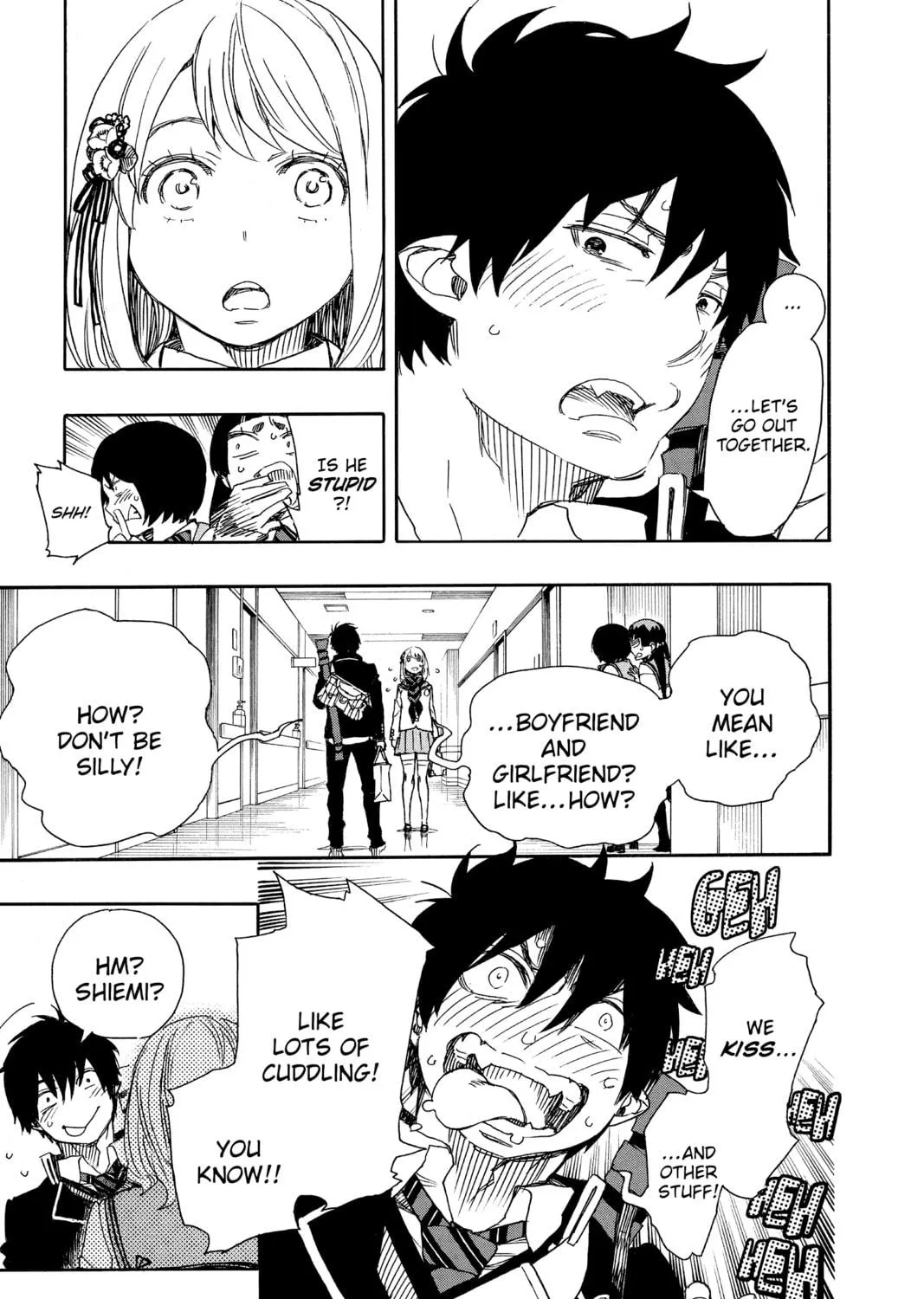 Read Blue Exorcist chapter 82 image 16 on Lezhin