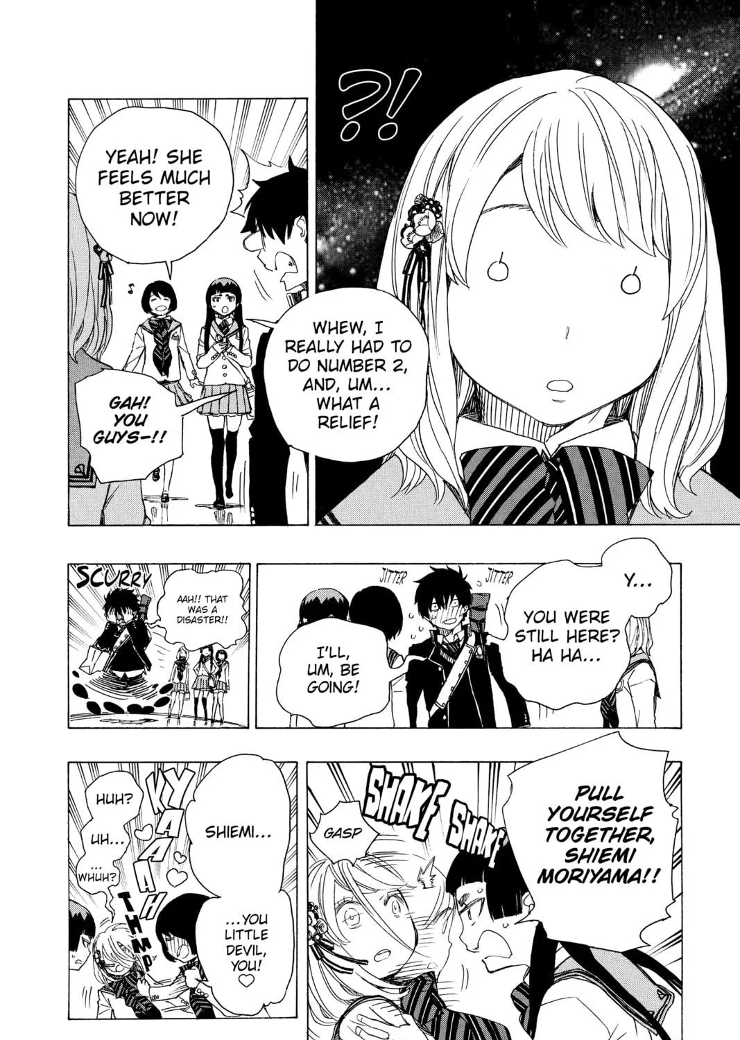 Read Blue Exorcist chapter 82 image 18 on Lezhin