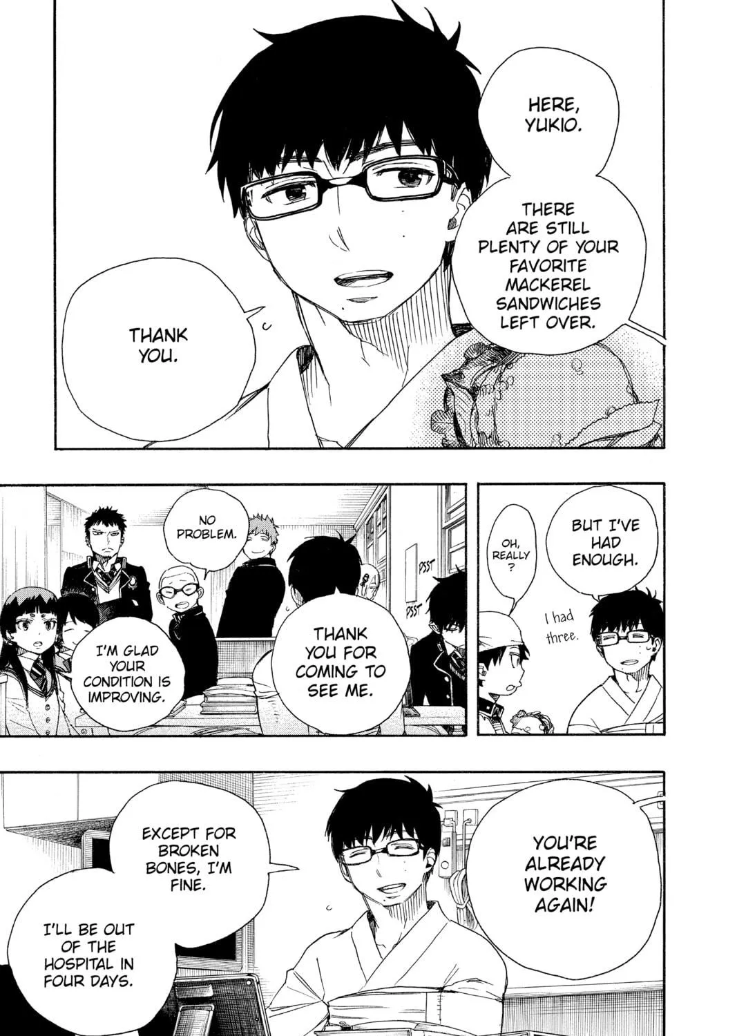 Read Blue Exorcist chapter 82 image 4 on Lezhin
