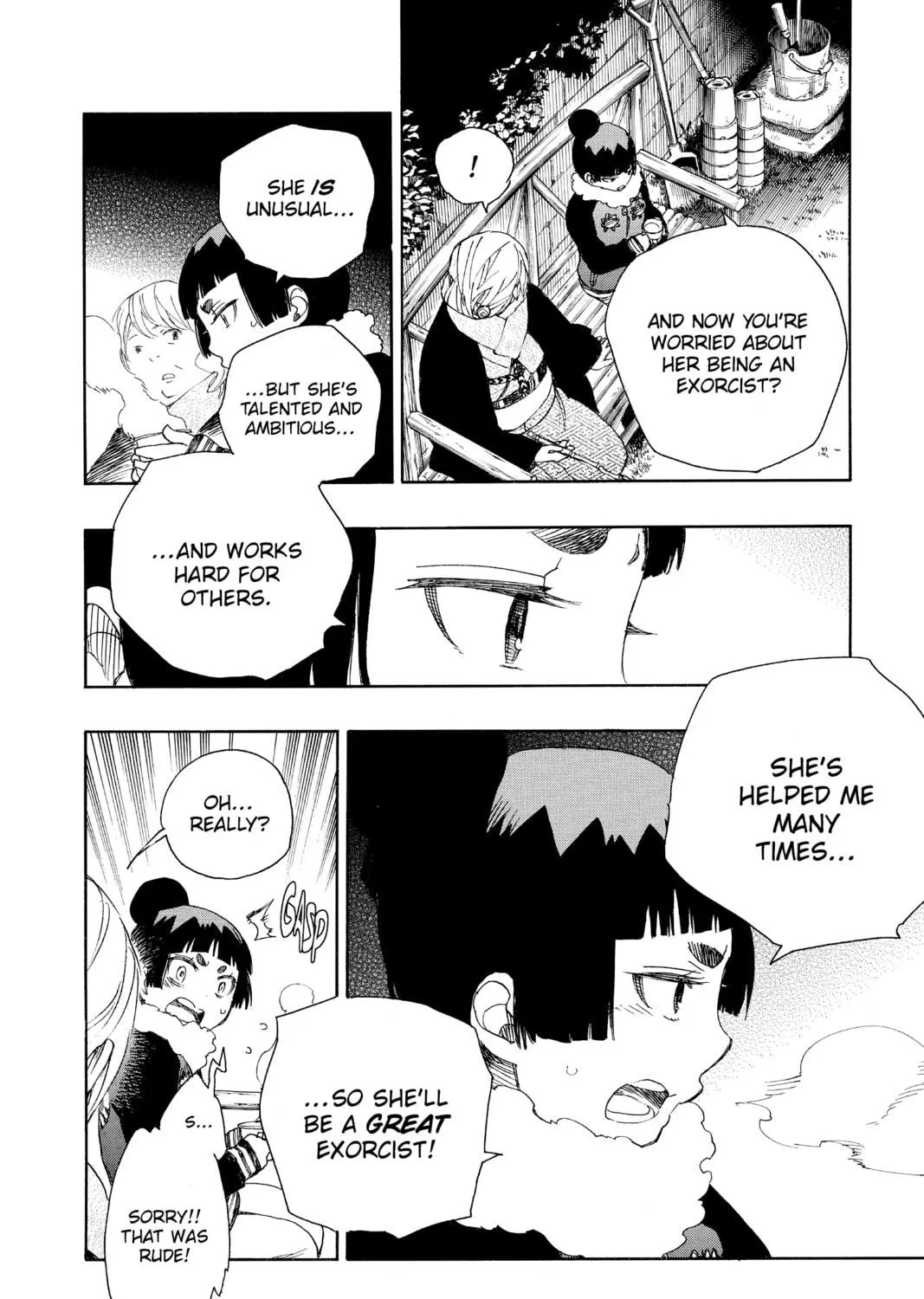 Read Blue Exorcist chapter 82 image 46 on Lezhin