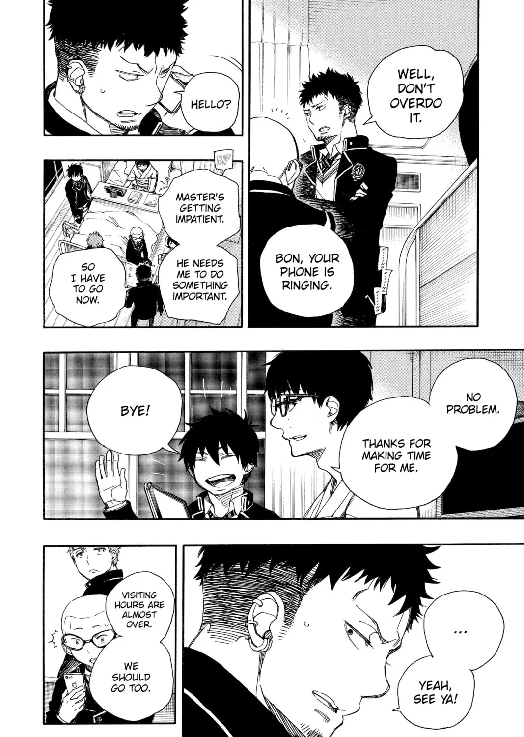 Read Blue Exorcist chapter 82 image 6 on Lezhin