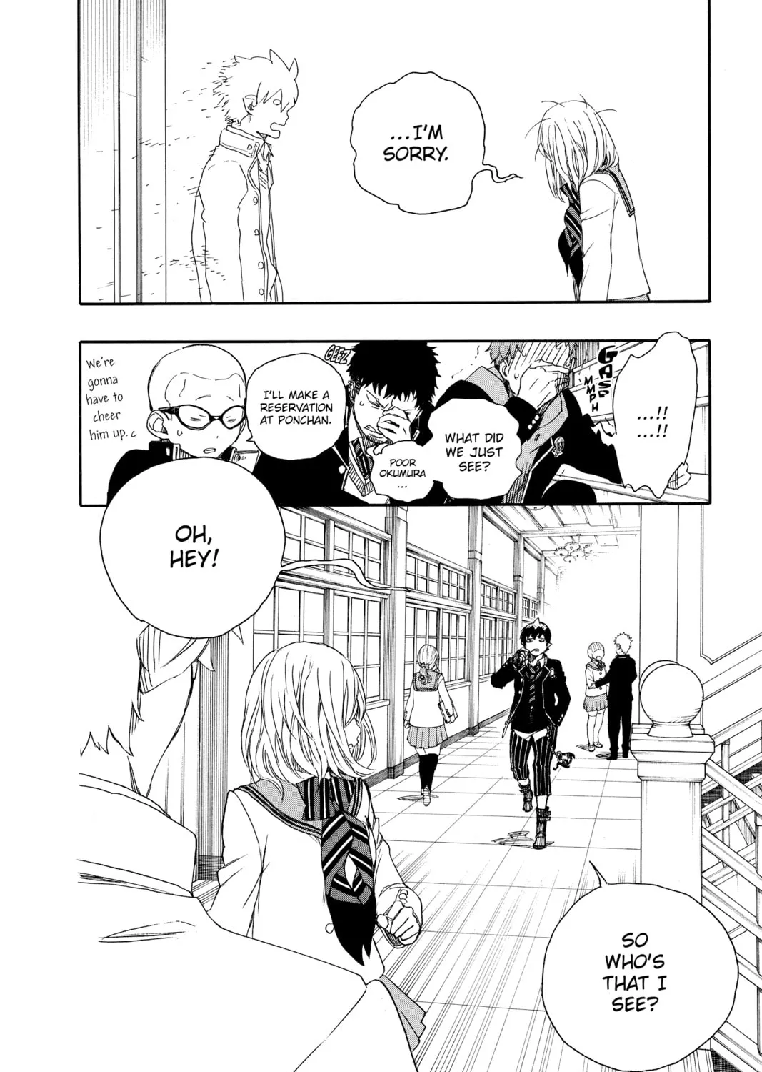 Read Blue Exorcist chapter 82 image 66 on Lezhin