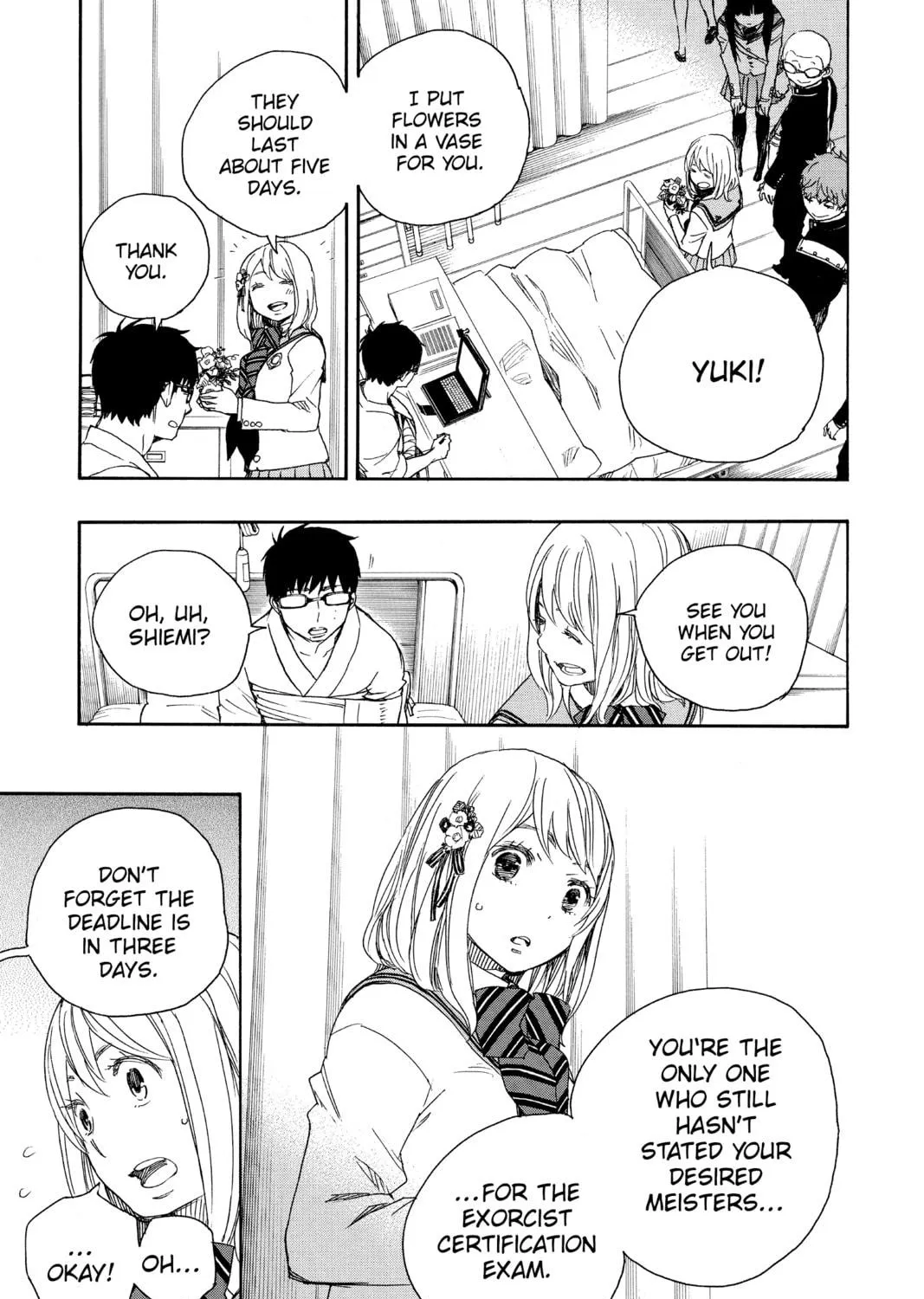 Read Blue Exorcist chapter 82 image 8 on Lezhin