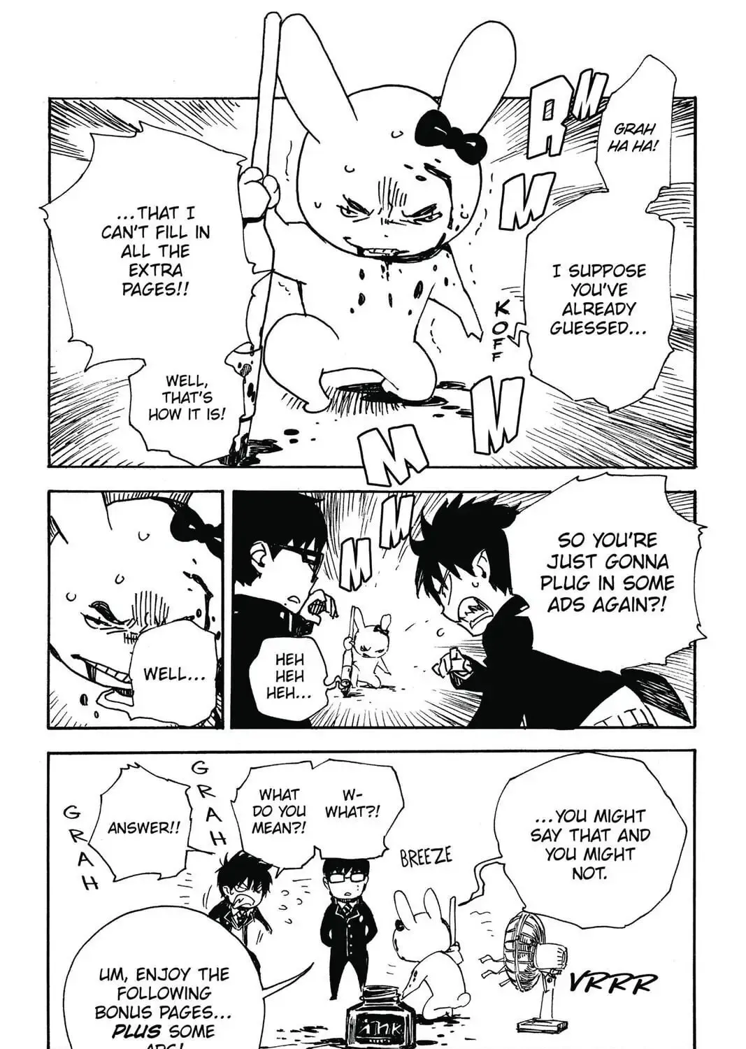 Read Blue Exorcist chapter 83.5 image 2 on Lezhin