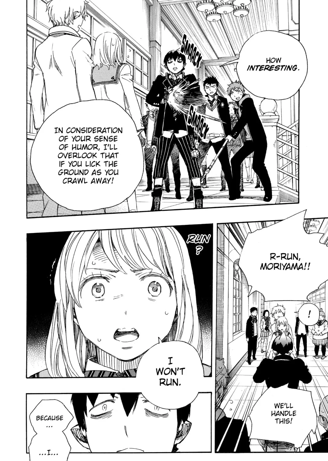 Read Blue Exorcist chapter 83 image 14 on Lezhin