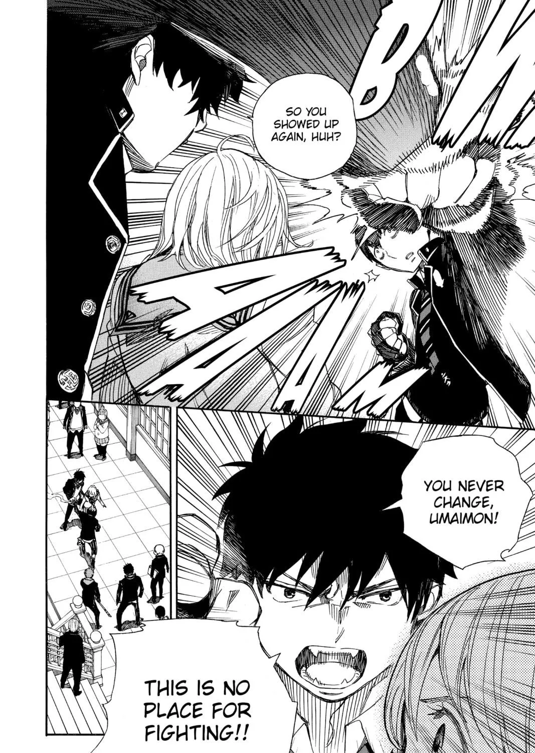Read Blue Exorcist chapter 83 image 18 on Lezhin