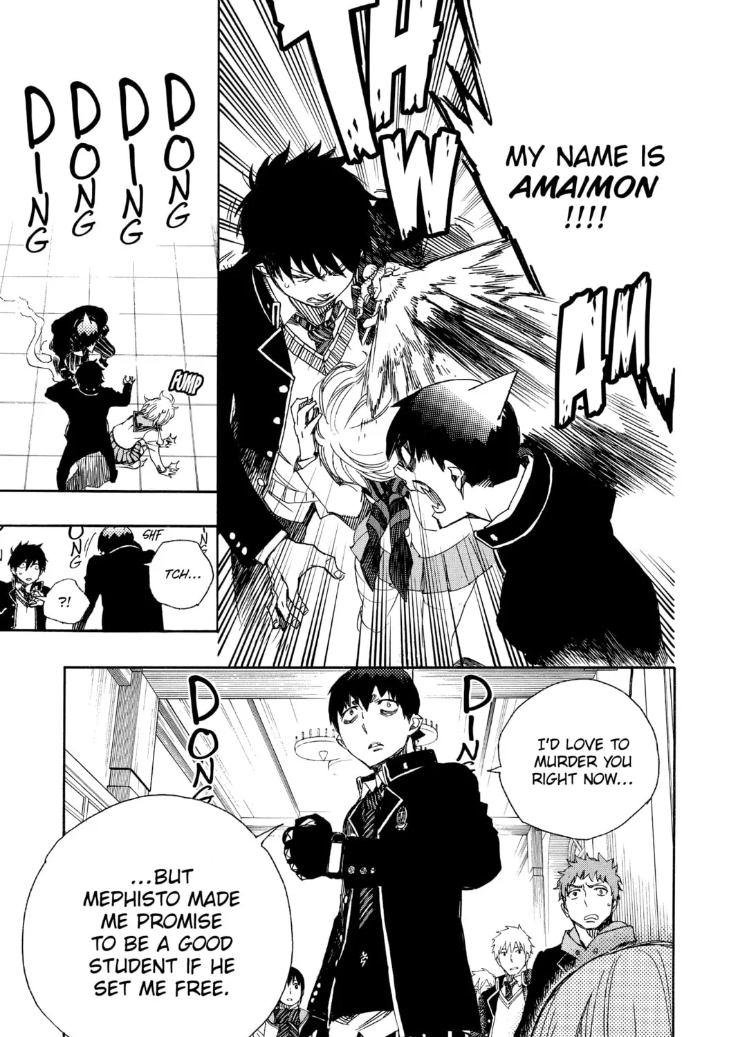 Read Blue Exorcist chapter 83 image 20 on Lezhin