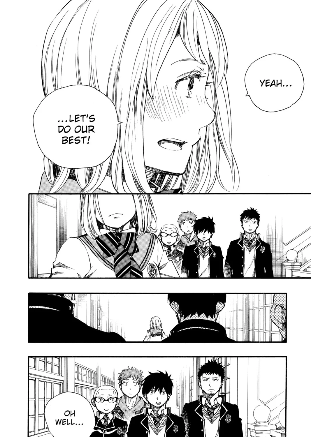 Read Blue Exorcist chapter 83 image 26 on Lezhin