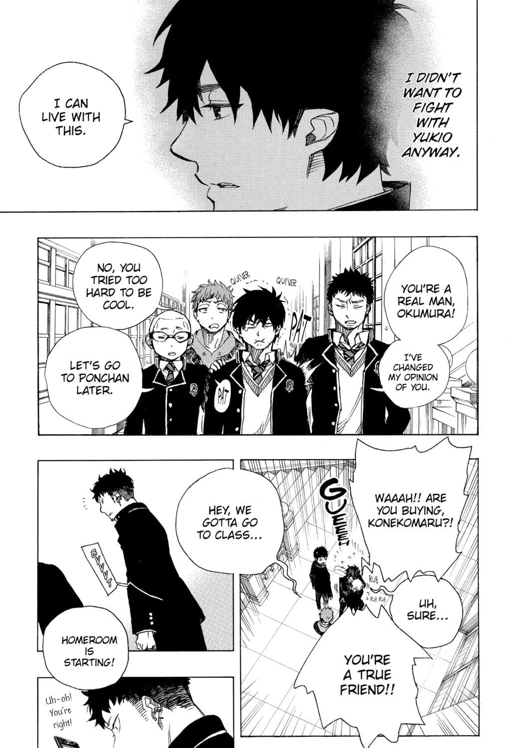 Read Blue Exorcist chapter 83 image 28 on Lezhin