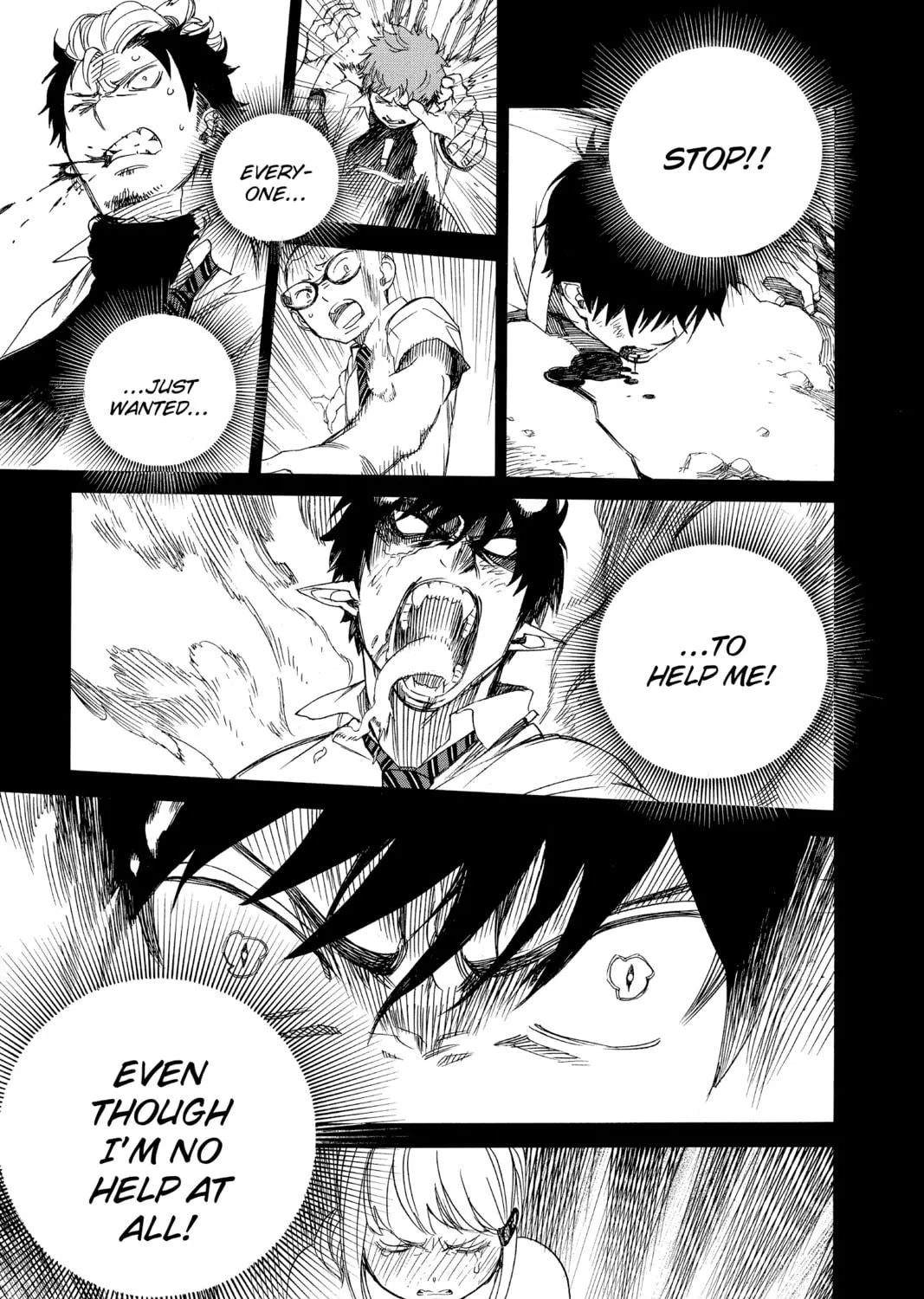 Read Blue Exorcist chapter 83 image 4 on Lezhin