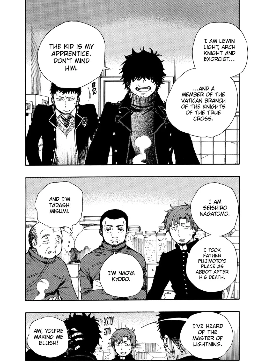 Read Blue Exorcist chapter 83 image 42 on Lezhin