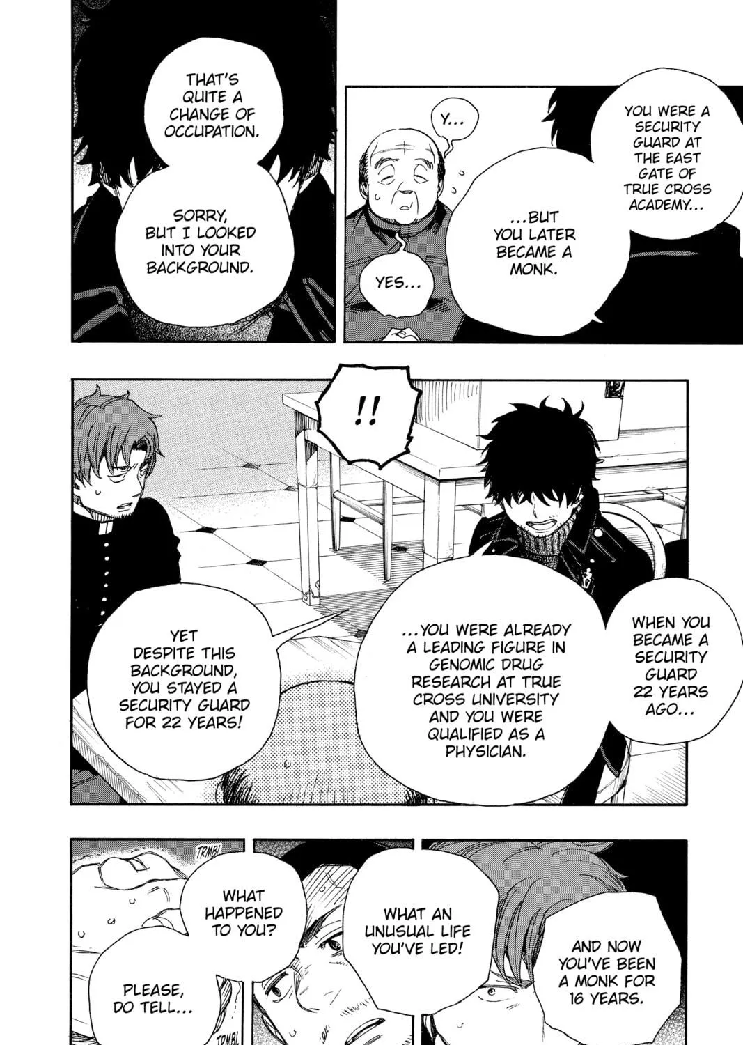 Read Blue Exorcist chapter 83 image 46 on Lezhin