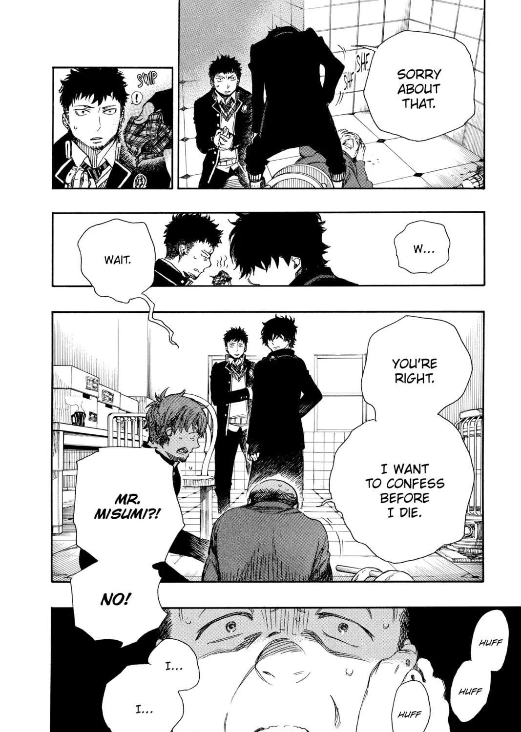 Read Blue Exorcist chapter 83 image 58 on Lezhin