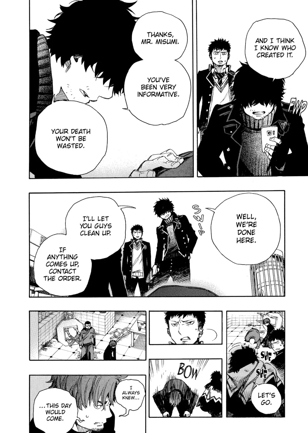 Read Blue Exorcist chapter 83 image 66 on Lezhin