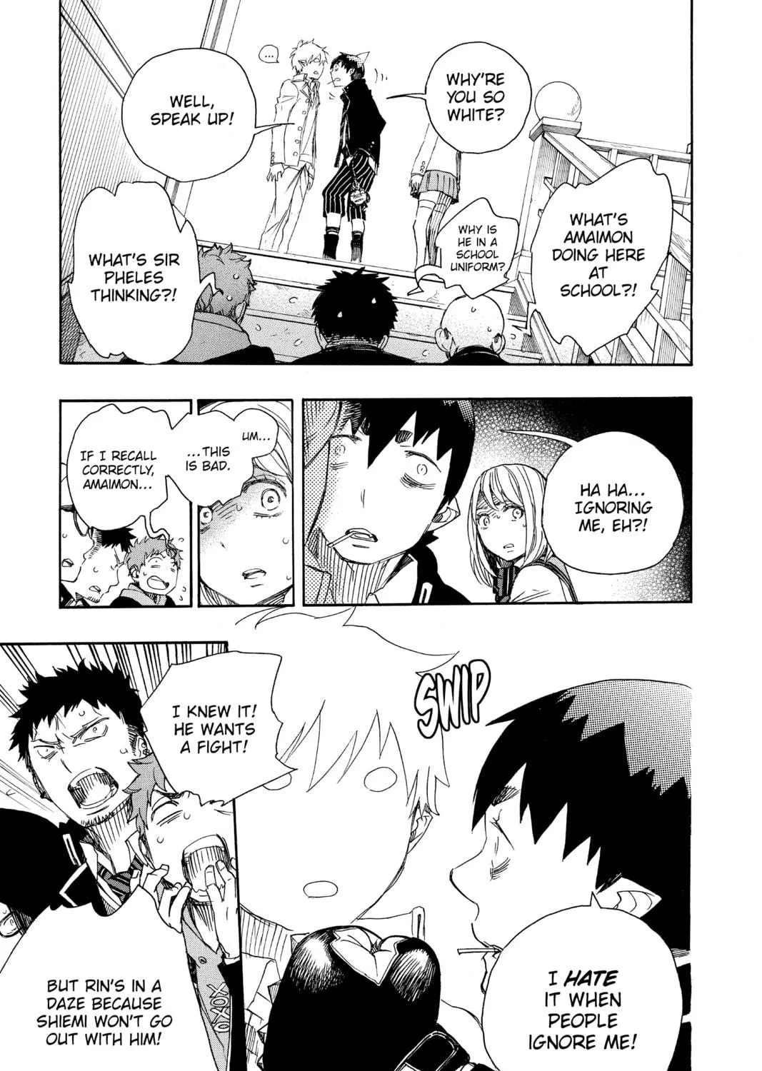 Read Blue Exorcist chapter 83 image 8 on Lezhin