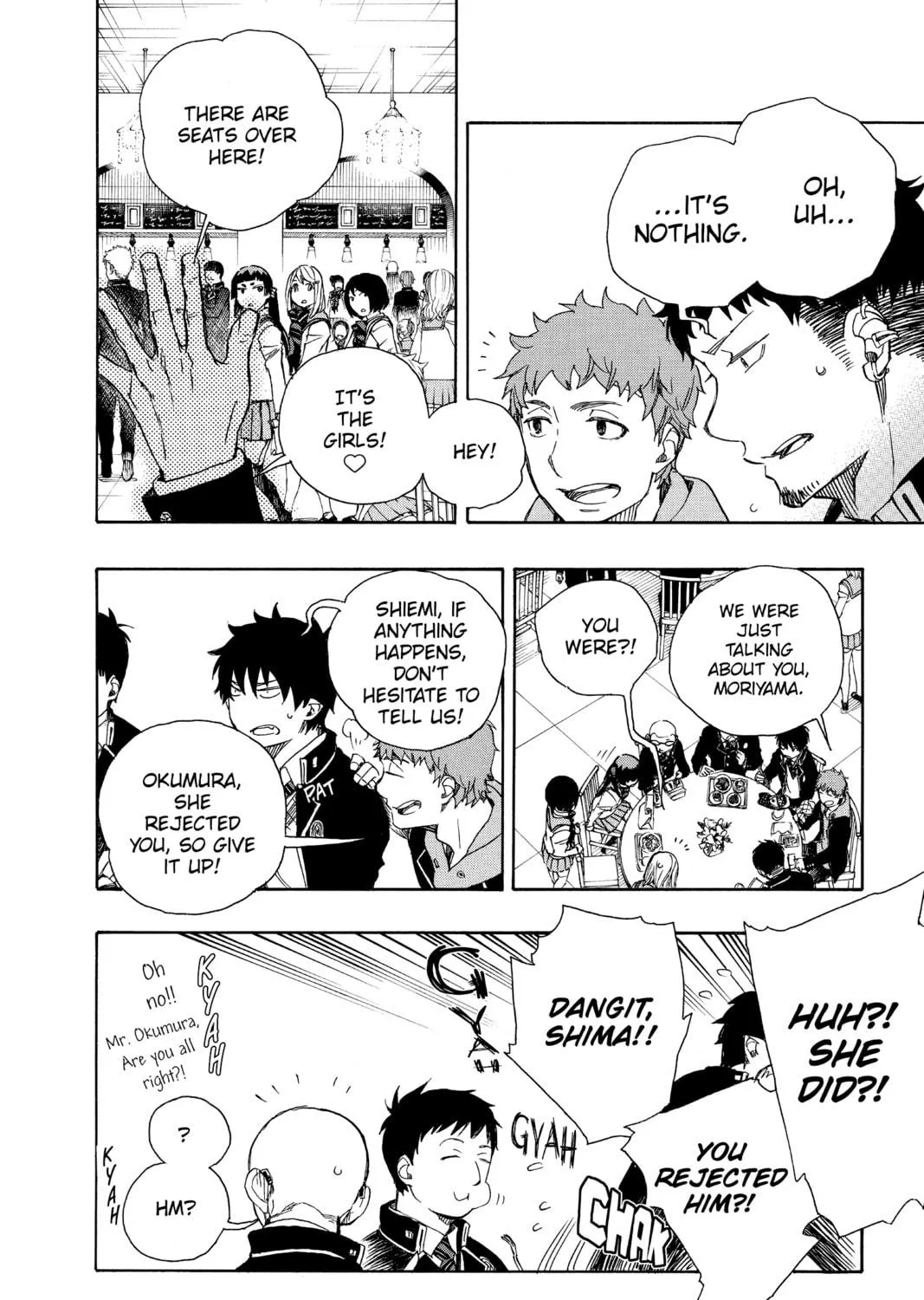 Read Blue Exorcist chapter 84 image 10 on Lezhin