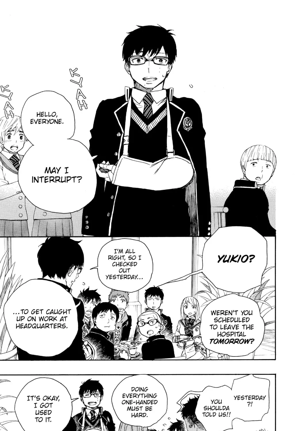 Read Blue Exorcist chapter 84 image 12 on Lezhin