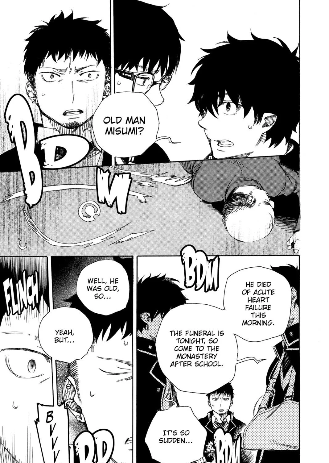 Read Blue Exorcist chapter 84 image 16 on Lezhin