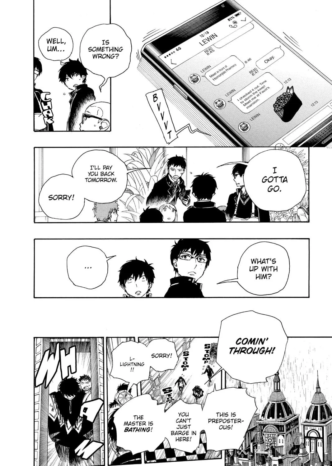 Read Blue Exorcist chapter 84 image 18 on Lezhin