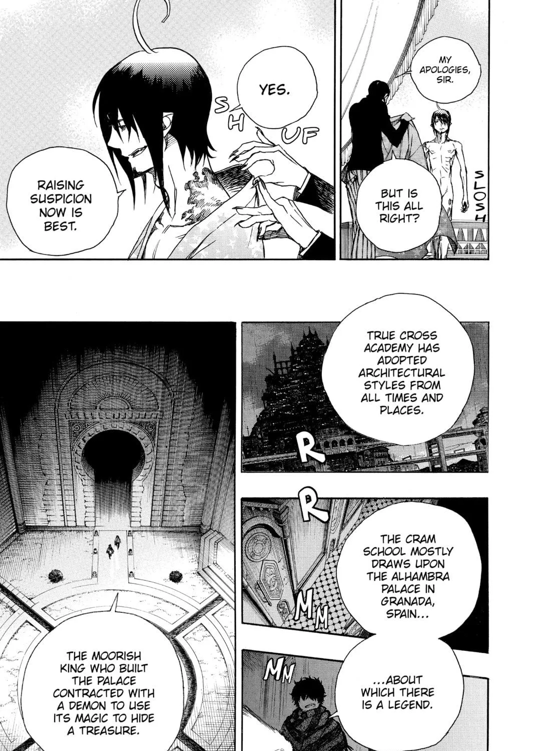 Read Blue Exorcist chapter 84 image 28 on Lezhin
