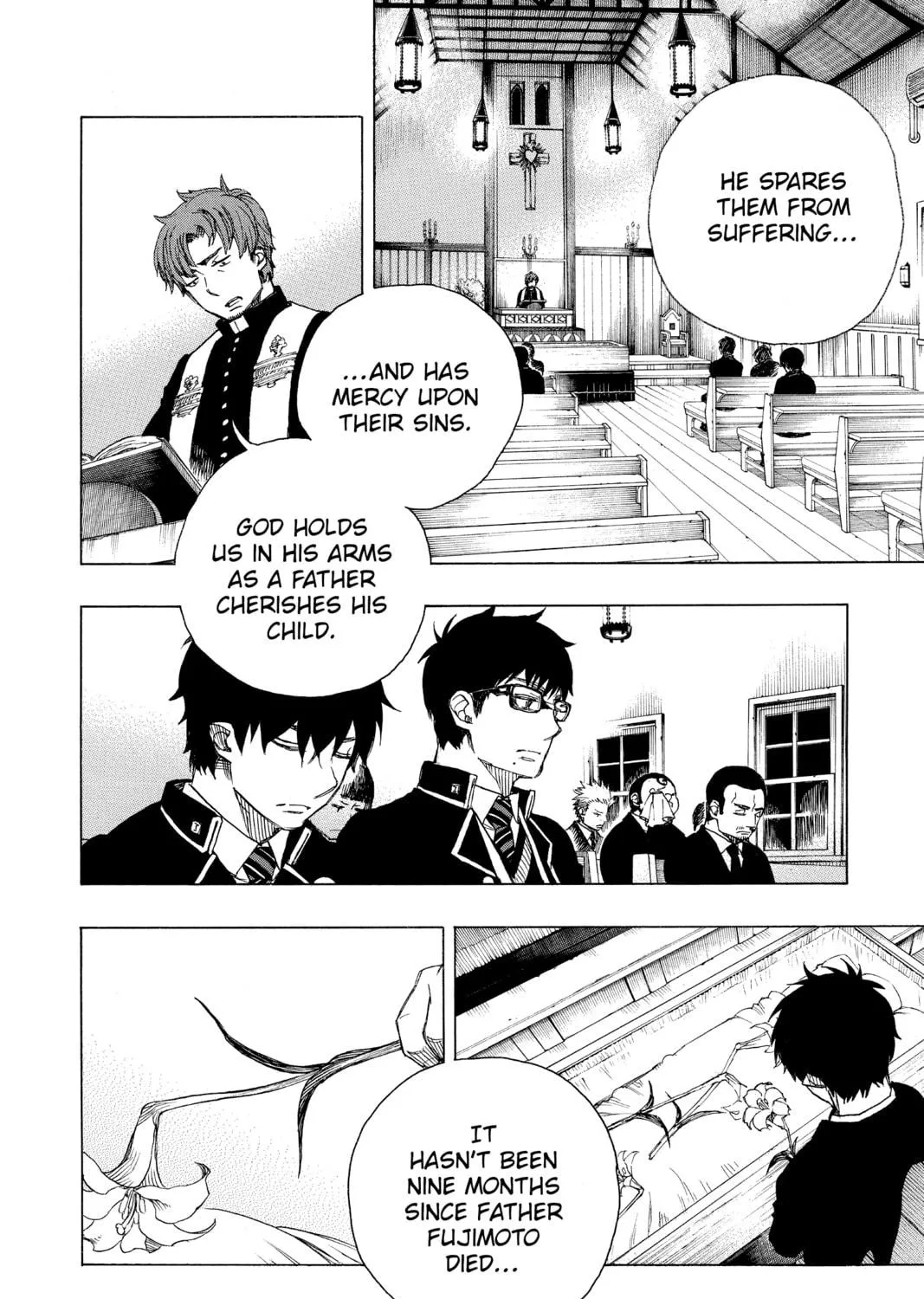 Read Blue Exorcist chapter 84 image 38 on Lezhin