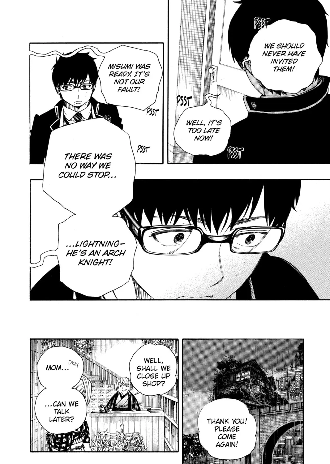 Read Blue Exorcist chapter 84 image 42 on Lezhin