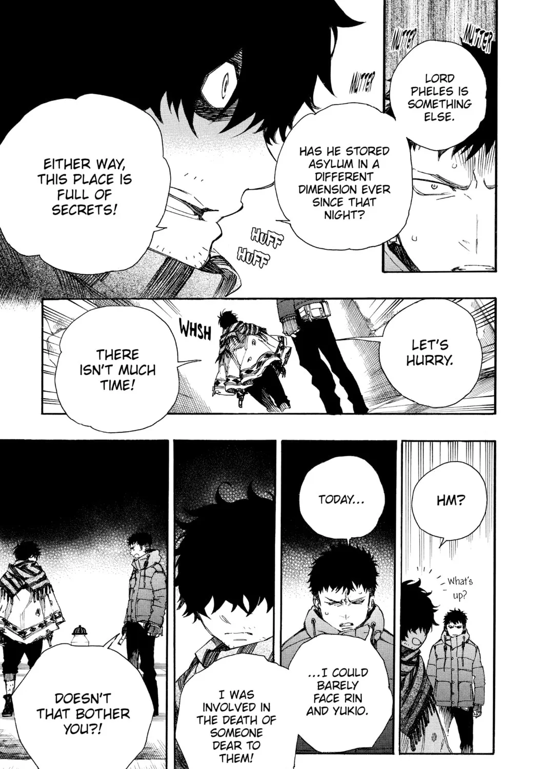 Read Blue Exorcist chapter 84 image 56 on Lezhin