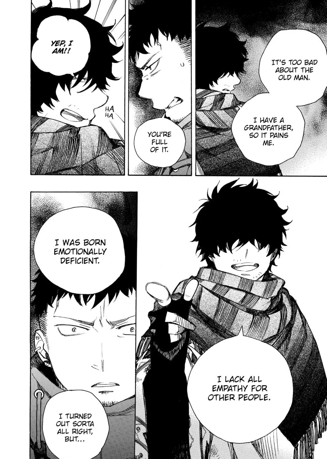 Read Blue Exorcist chapter 84 image 58 on Lezhin