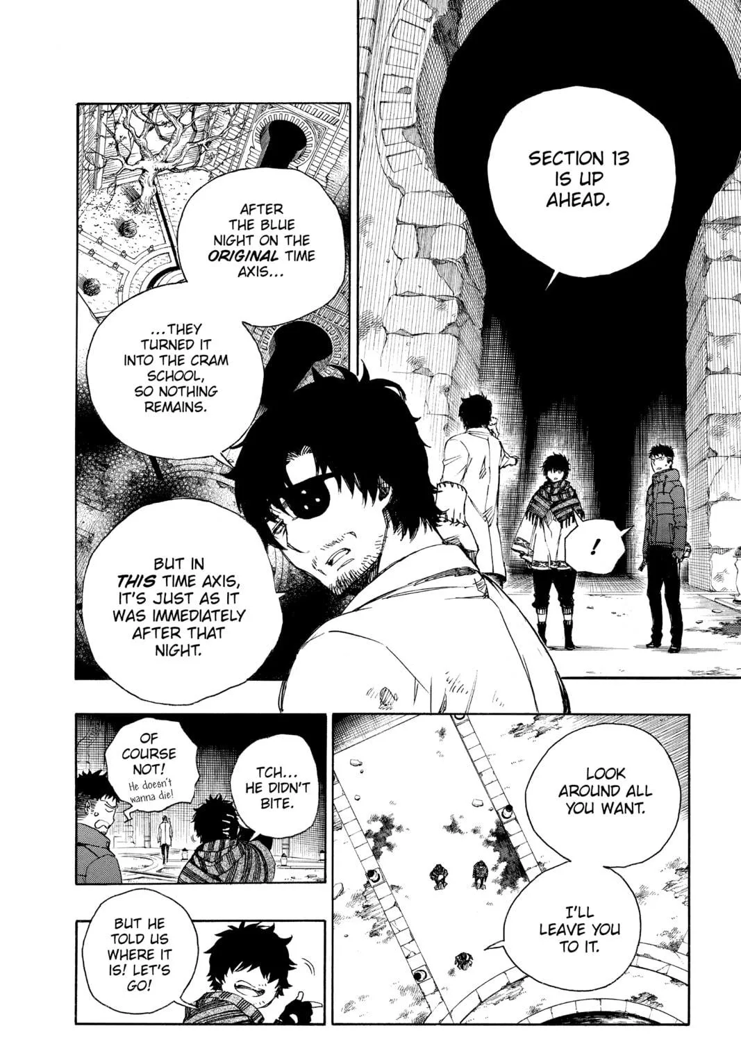 Read Blue Exorcist chapter 85 image 10 on Lezhin
