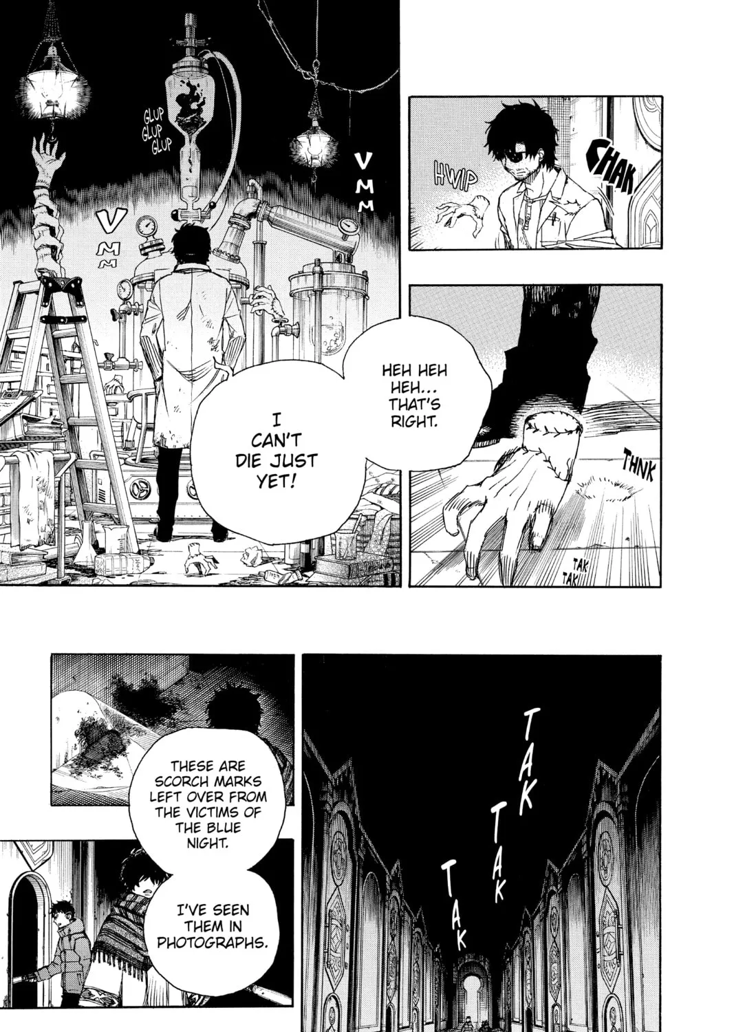 Read Blue Exorcist chapter 85 image 12 on Lezhin