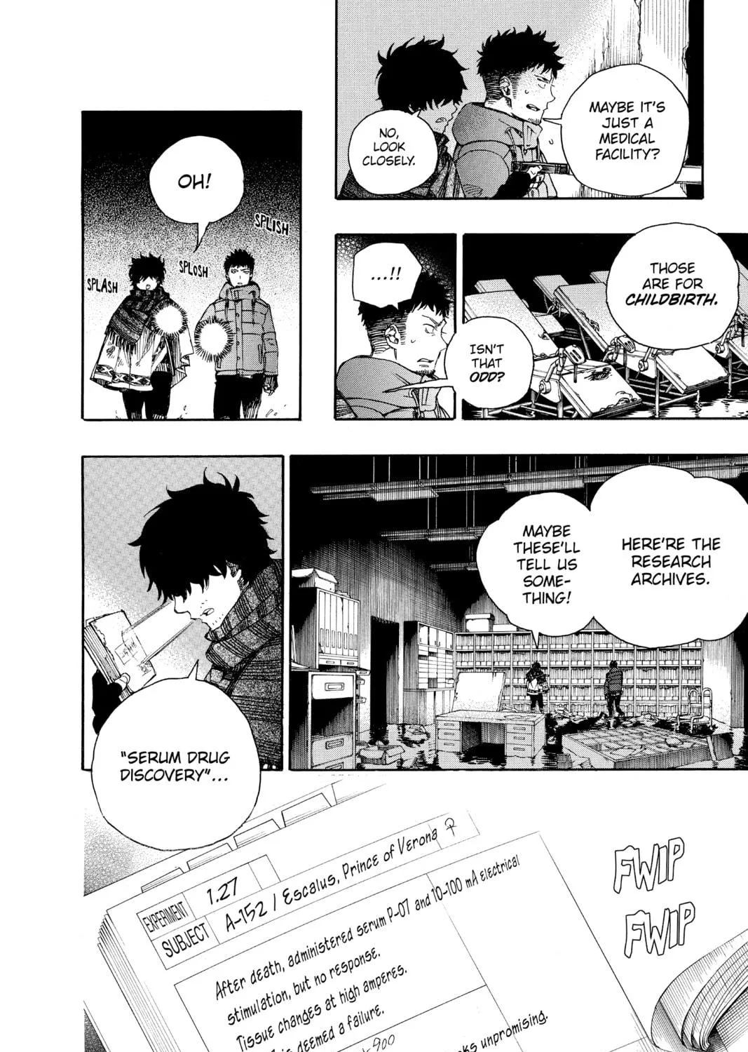 Read Blue Exorcist chapter 85 image 18 on Lezhin