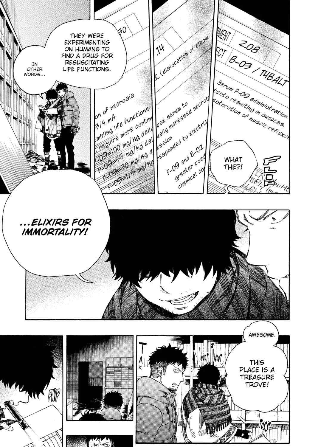Read Blue Exorcist chapter 85 image 20 on Lezhin