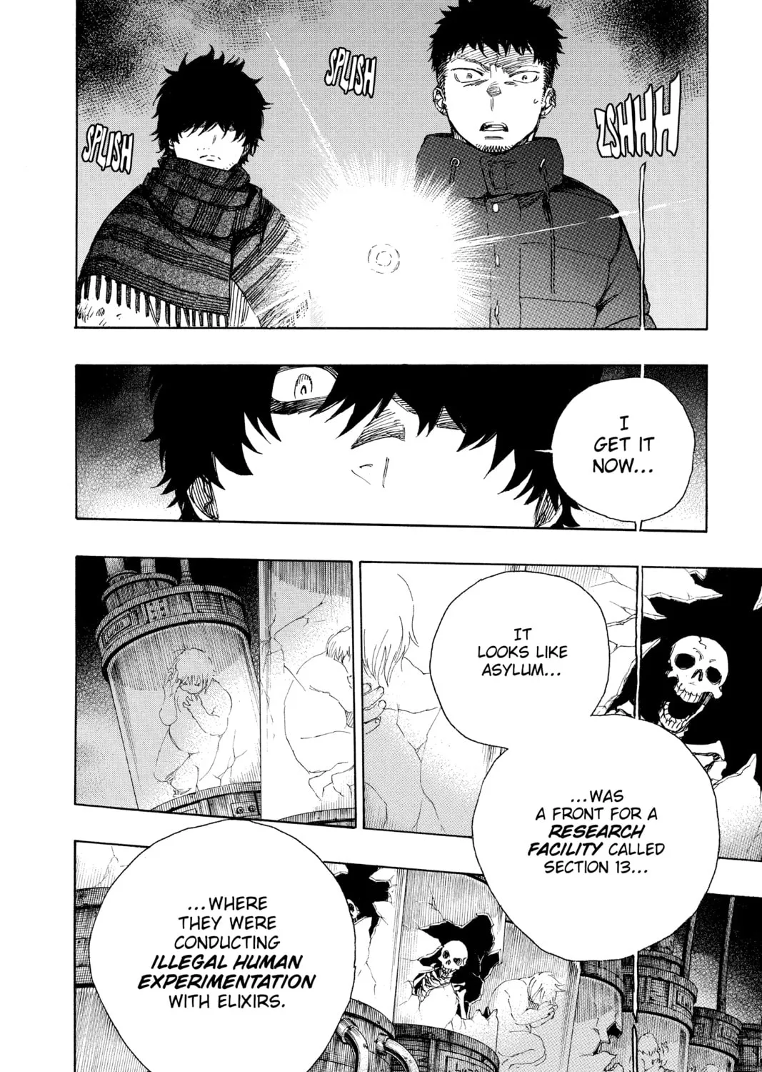 Read Blue Exorcist chapter 85 image 26 on Lezhin