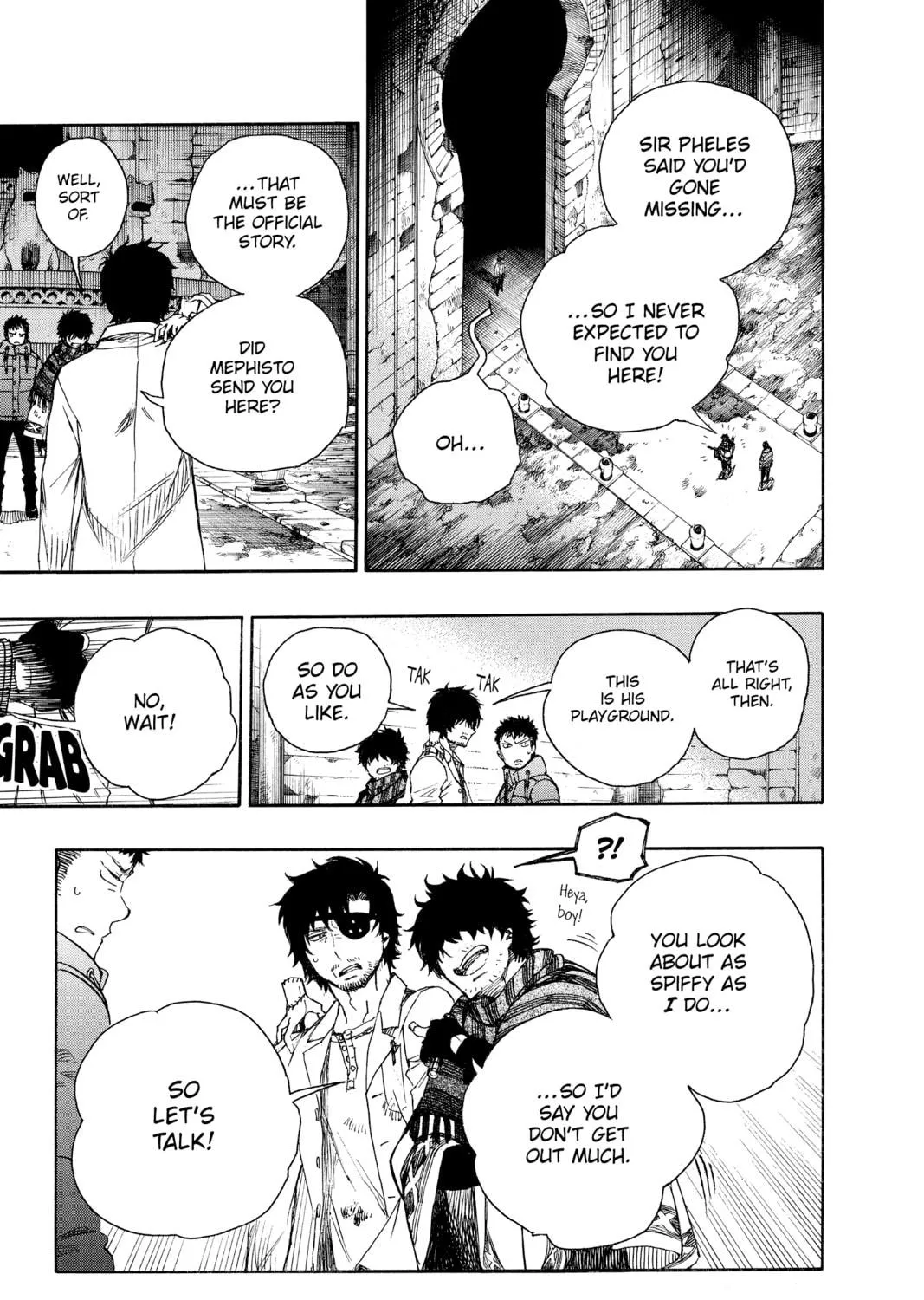 Read Blue Exorcist chapter 85 image 4 on Lezhin