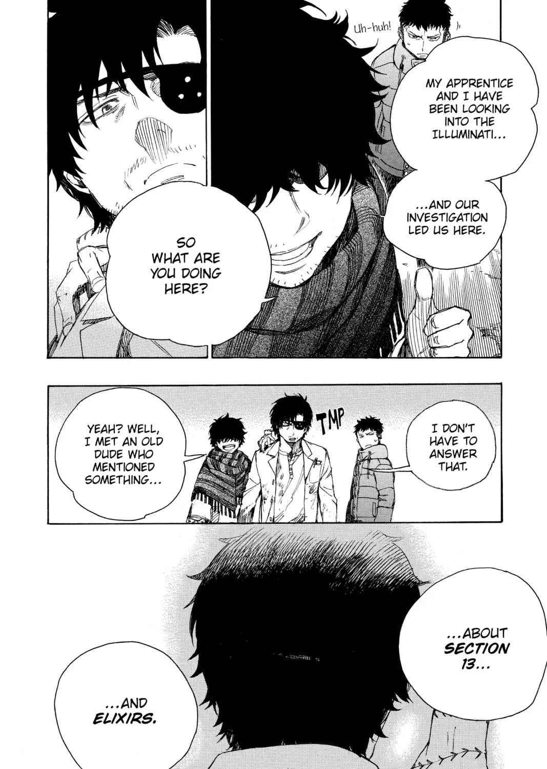 Read Blue Exorcist chapter 85 image 6 on Lezhin