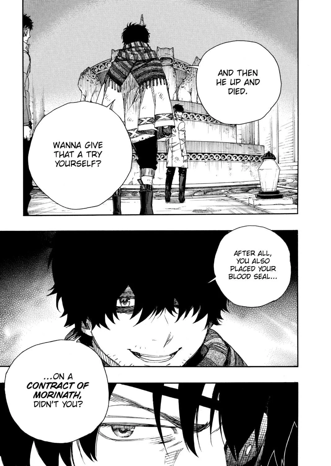 Read Blue Exorcist chapter 85 image 8 on Lezhin
