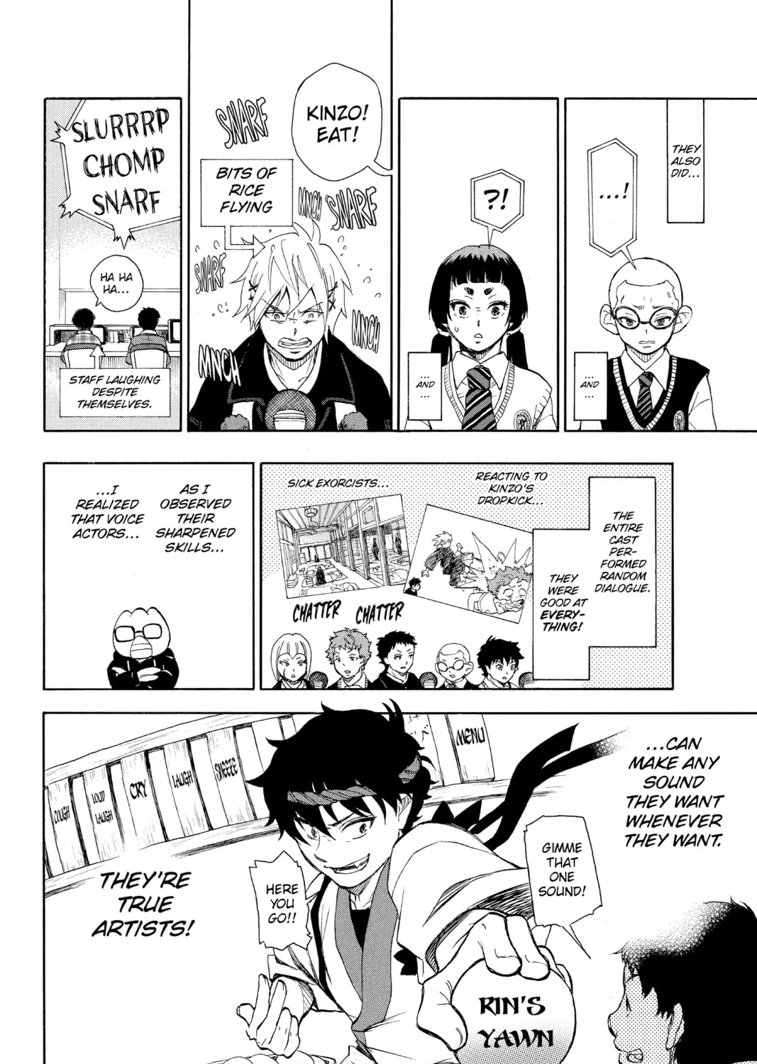 Read Blue Exorcist chapter 88 image 102 on Lezhin
