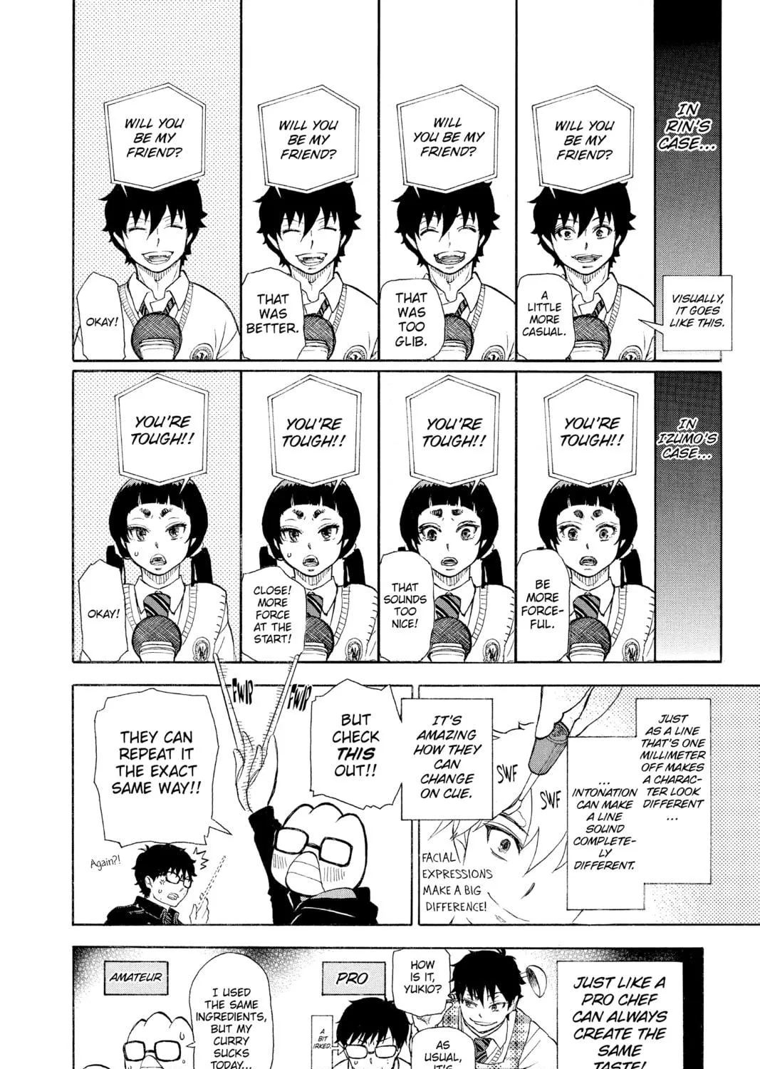 Read Blue Exorcist chapter 88 image 106 on Lezhin