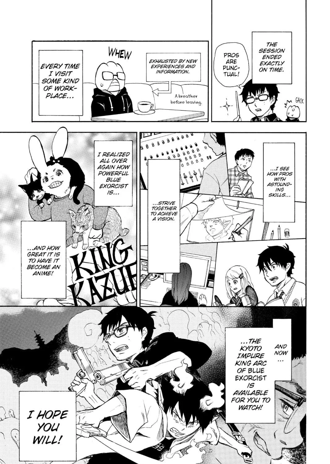 Read Blue Exorcist chapter 88 image 112 on Lezhin