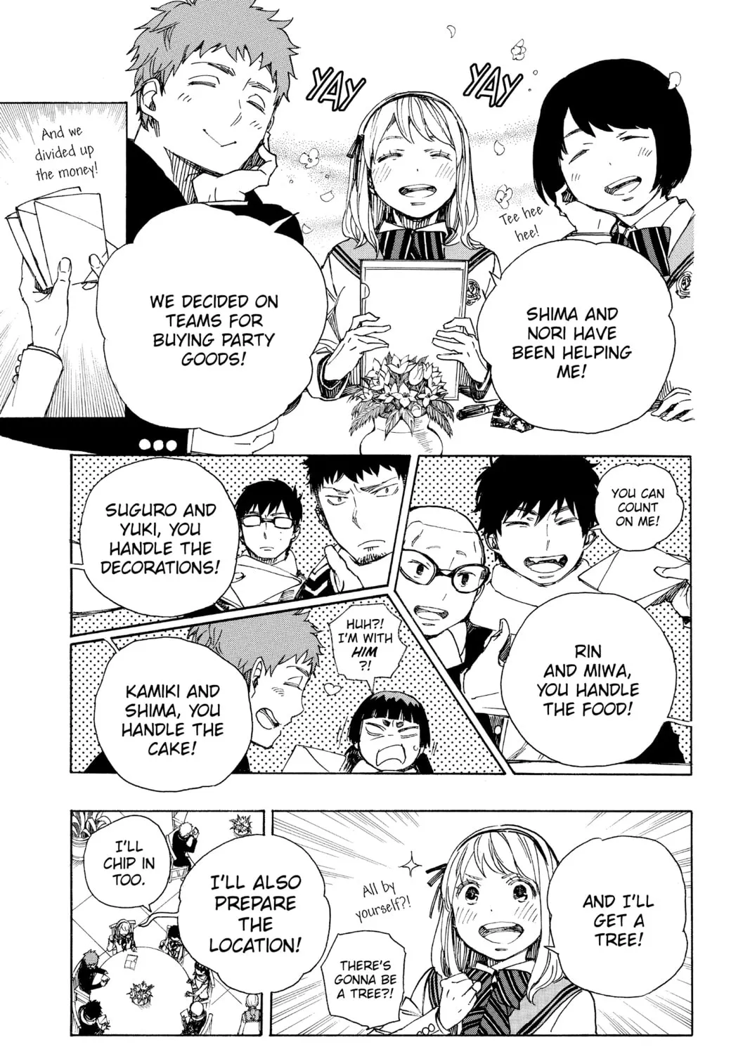 Read Blue Exorcist chapter 88 image 12 on Lezhin