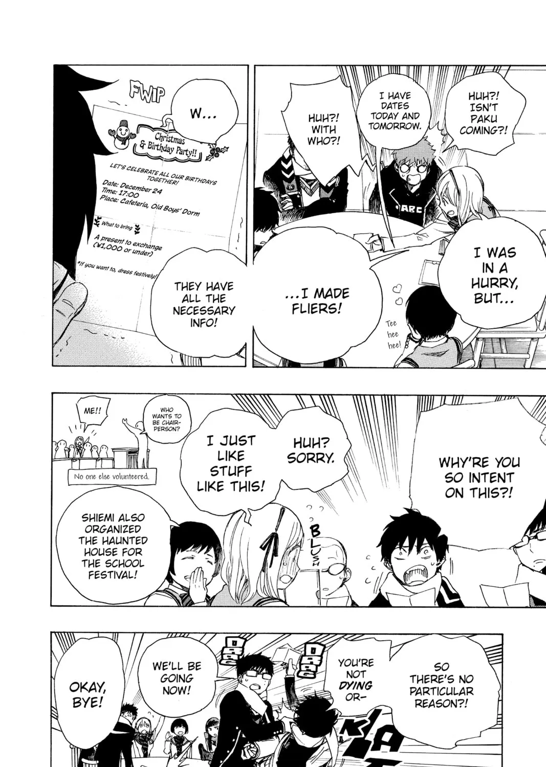 Read Blue Exorcist chapter 88 image 14 on Lezhin