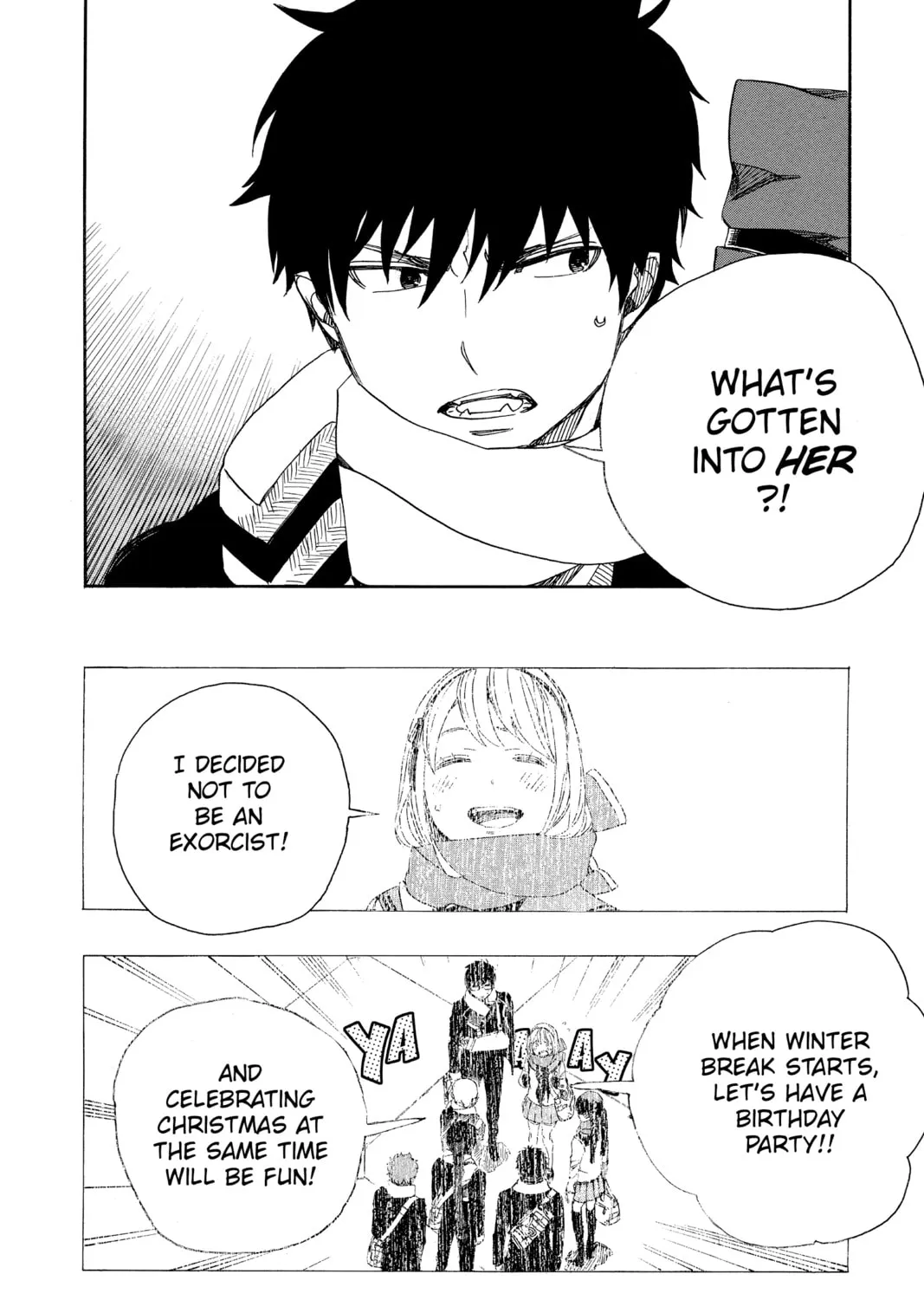Read Blue Exorcist chapter 88 image 2 on Lezhin