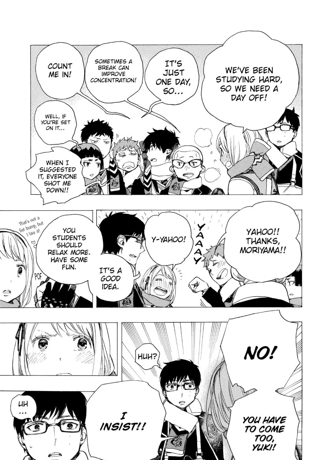 Read Blue Exorcist chapter 88 image 4 on Lezhin